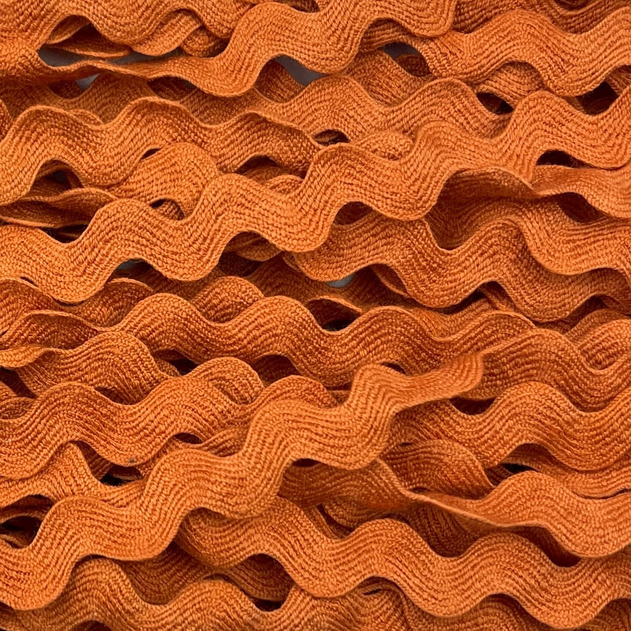 Ric Rac Trim 1/2" Pumpkin Pie Colour and Cotton