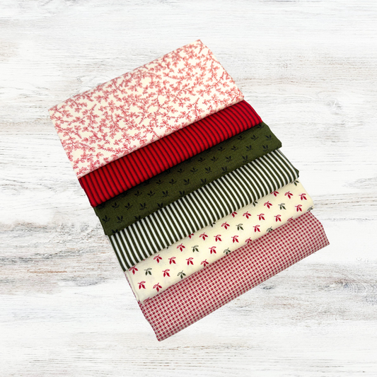 Finishing Bundle Joyful Gatherings II by Primitive Gatherings 6 Fat Quarters