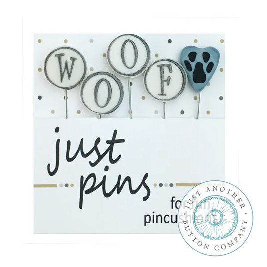 Just Pins W is For Woof