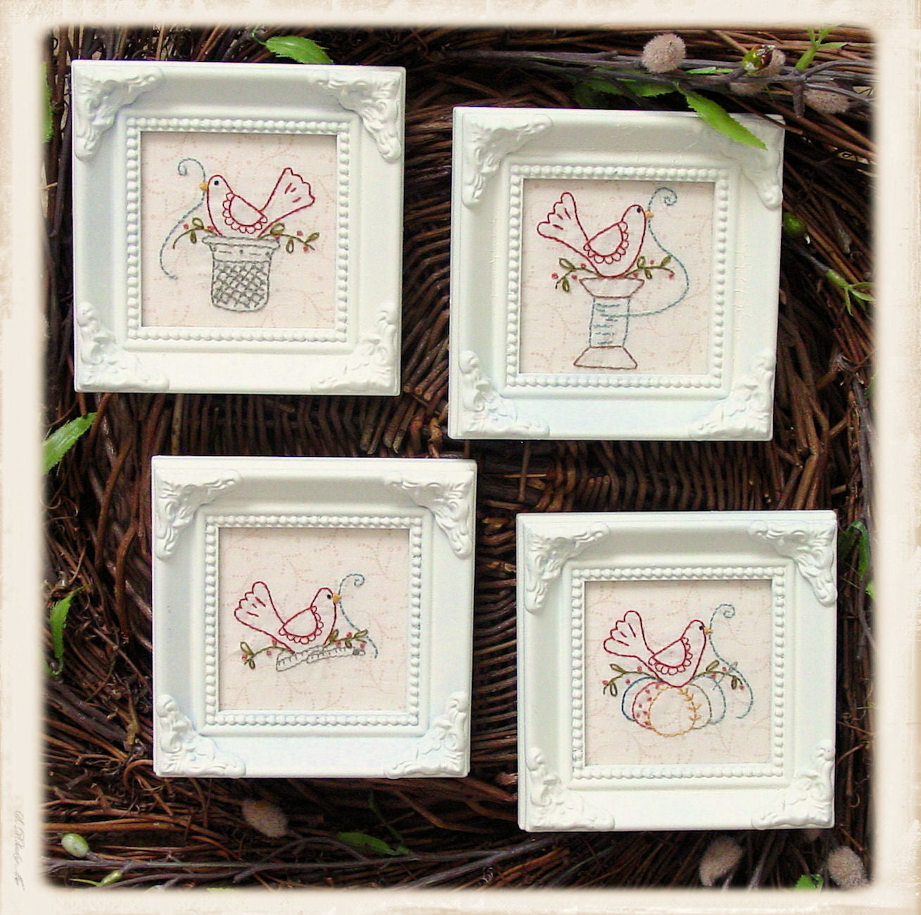 Little Red Bird Pattern