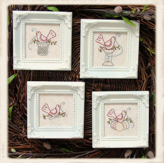 Little Red Bird Pattern