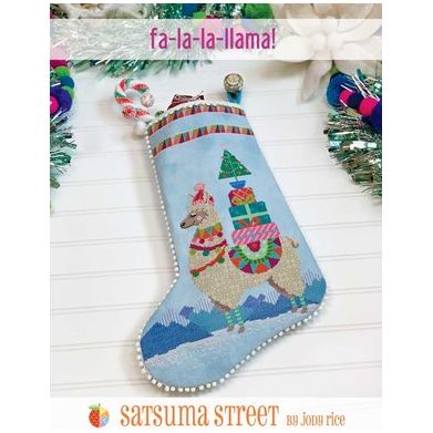 Fa-la-la-llama Pattern