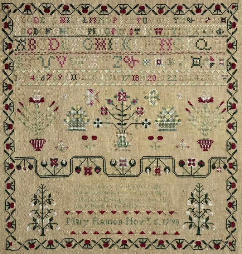 Mary Ranson 1798 Pattern