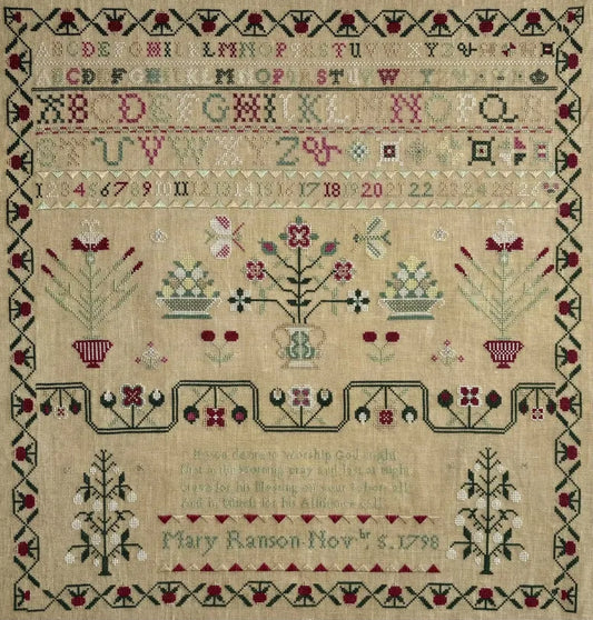 Mary Ranson 1798 Pattern
