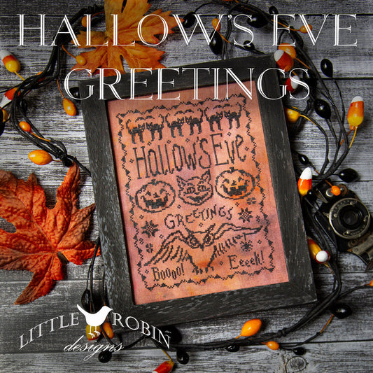 Hallow's Eve Greetings Pattern