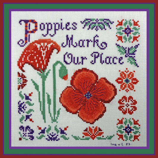 Poppies for Remembrance Pattern