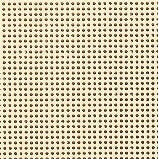 Perforated PVC Material 14 ct Ecru