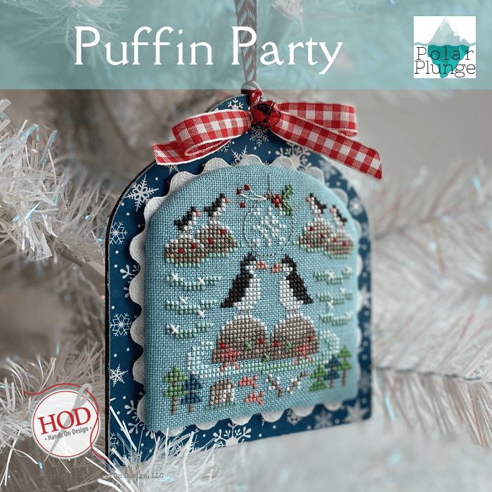 Puffin Party Pattern