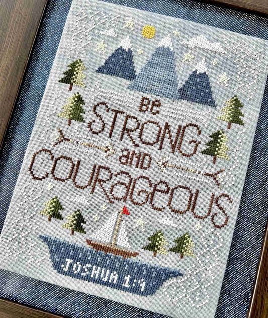 Strong and Courageous Pattern