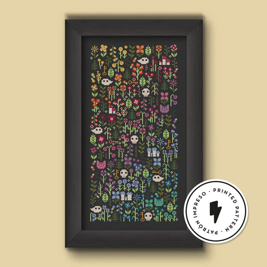 Rainbow Garden Pattern