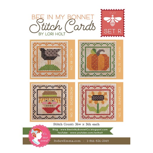 Stitch Cards Set R Pattern