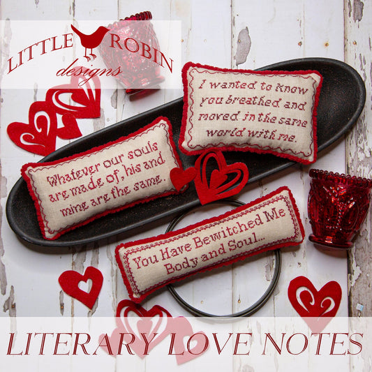 Literary Love Notes Pattern