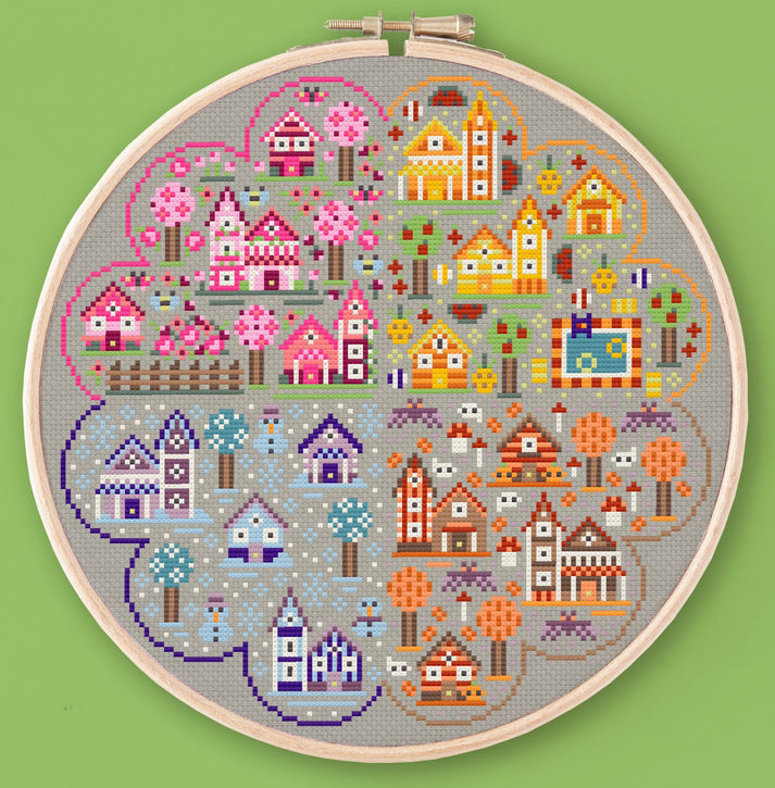 Seasons Town Pattern