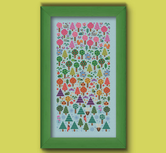Seasons Garden Pattern