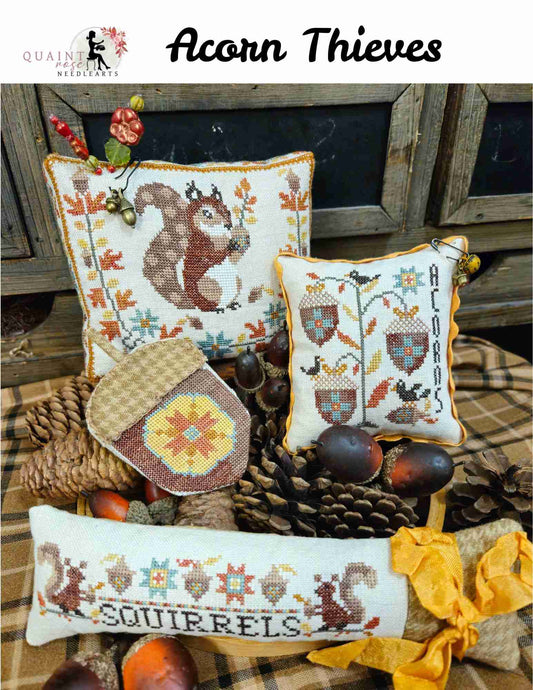 Acorn Thieves Pattern
