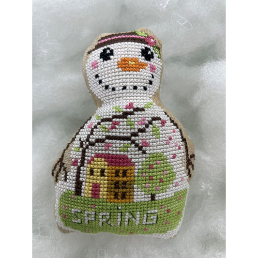 Snowman Spring Pattern