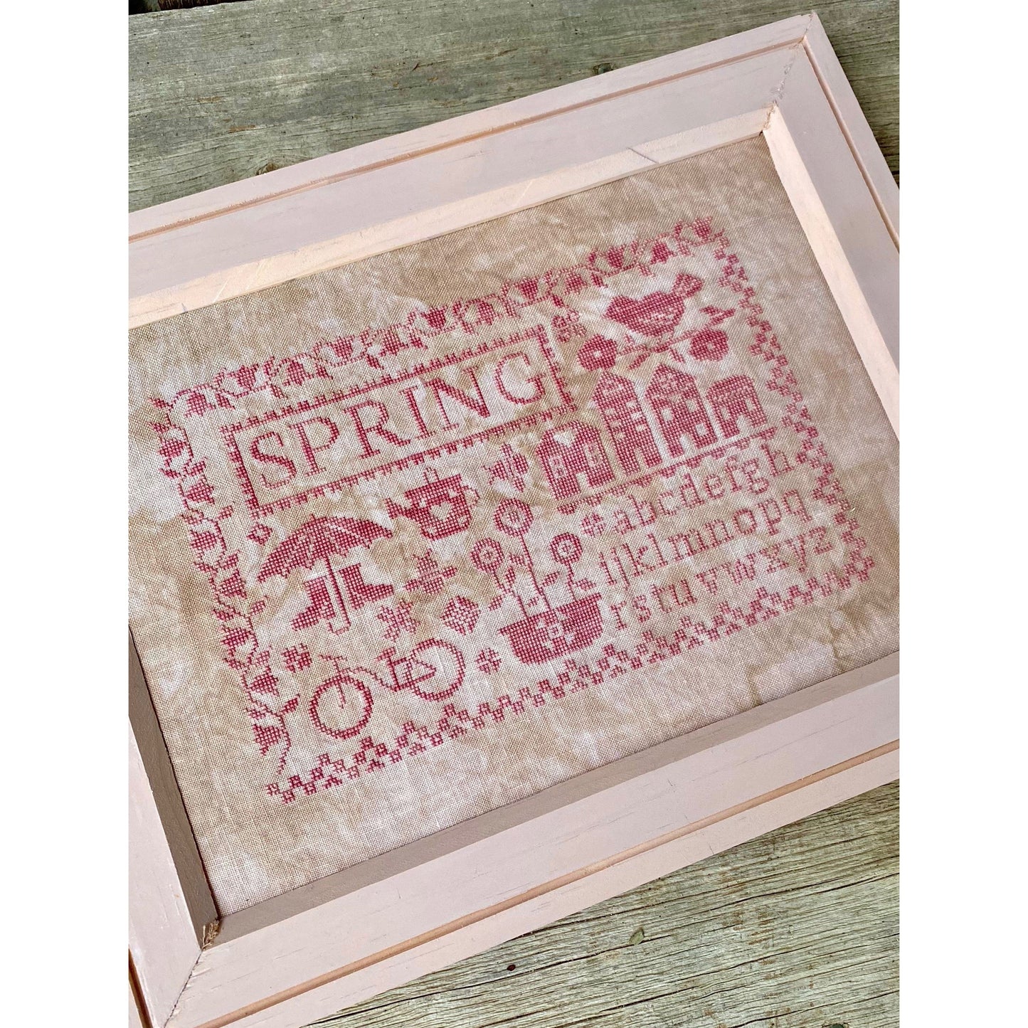 Sampler Seasons Spring Pattern