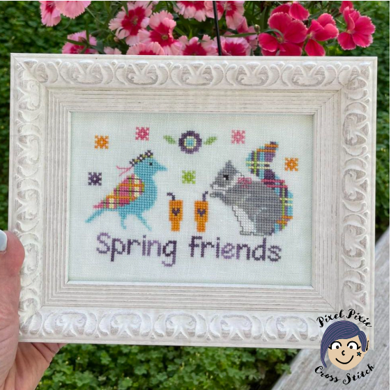 Spring Friends Pattern