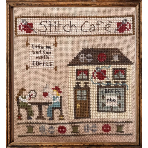 Stitchers Village - Stitch Cafe Pattern