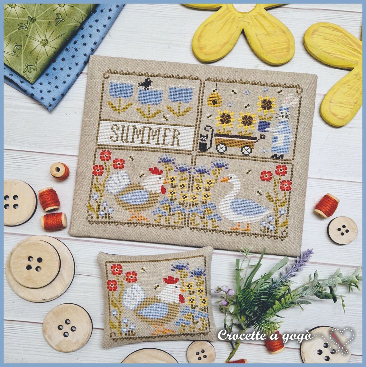 Summer Notes Pattern