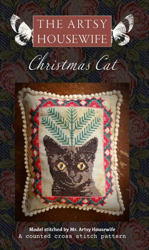 Christmas Cat Pattern