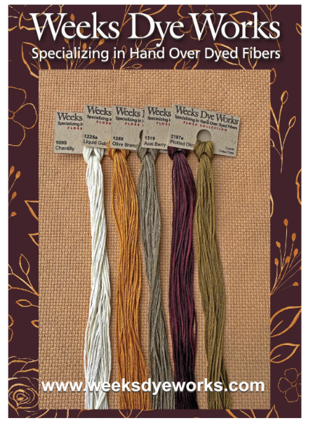 Set of 5 New Floss Colors