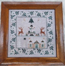 Winter Cabin Pattern