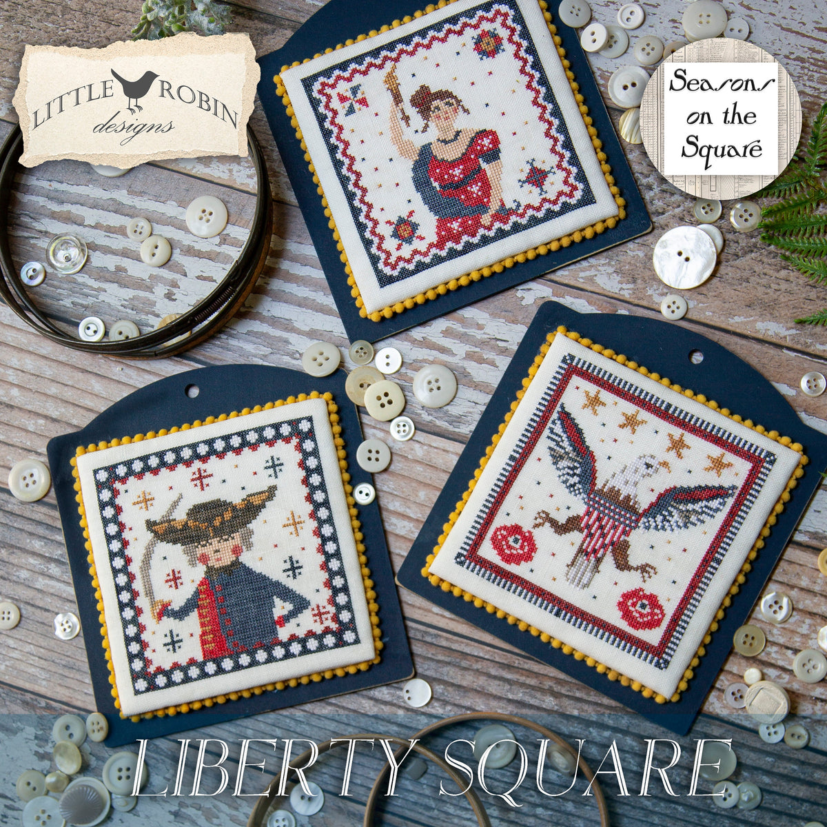 Seasons on the Square - Liberty Square Pattern