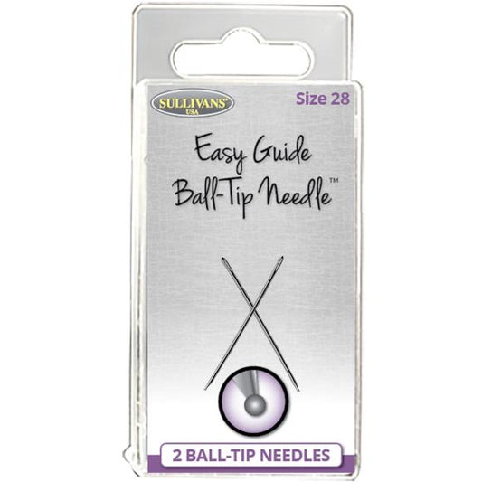 Easy Guide Ball Tip Needles Size 28