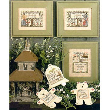 Wedding & Birth Samplers IV Pattern
