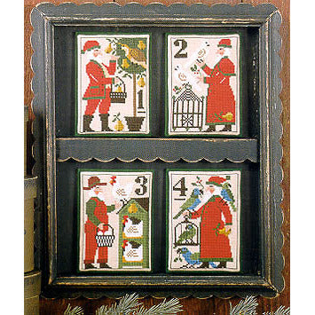 Santa's 12 Days 1 - 4 Pattern