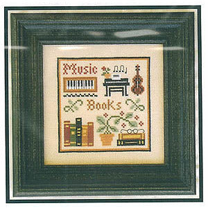 Music and Books Pattern
