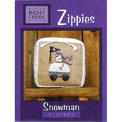Zippies Snowman Flatbed Pattern