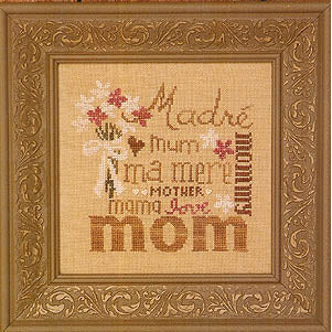 Love You Mom Pattern