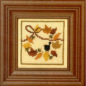 Red Thread Snappers Wreath Pattern