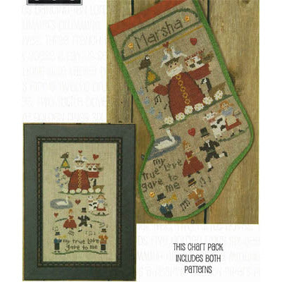 Twelve Days Of Christmas Pattern