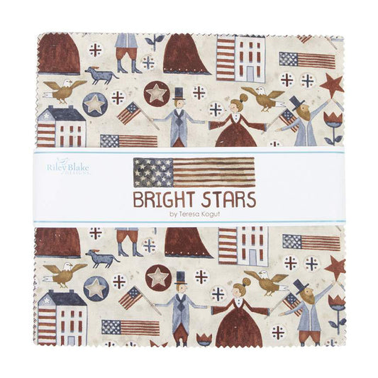 Bright Stars 10" Stacker Bundle by Teresa Kogut for Riley Blake Designs
