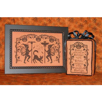 One Color WondersandHalloween Fairies Pattern