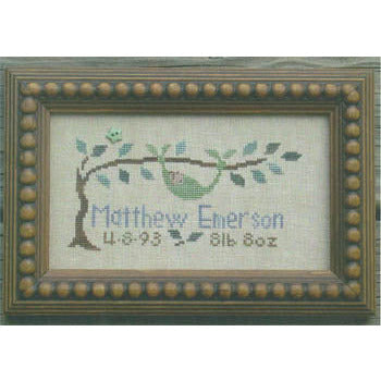 Peapod Baby Sampler Pattern