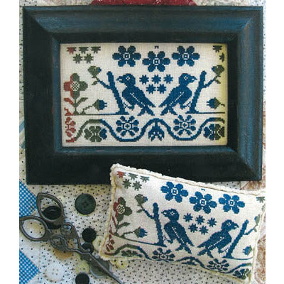 Coverlet Birds Pattern