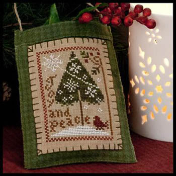 2011 Ornament 9 Joy and Peace Pattern