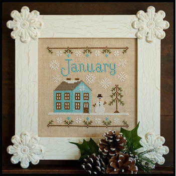 Cottage Of The Month-January Pattern