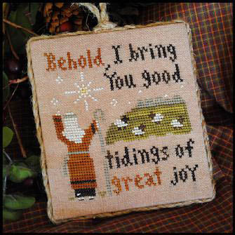 2011 Ornament 12 Good Tidings Pattern