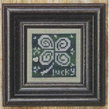 Green and White Pattern