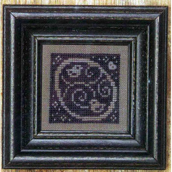 Purple and White Pattern