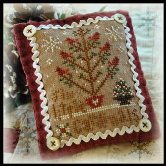 2012 Ornament 6 Six Little Cardinals Pattern