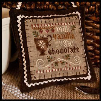2012 Ornament 7 Hot Cocoa Pattern