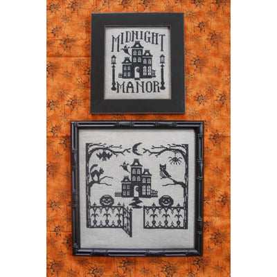 One Color Wonders-Midnight Manor Pattern