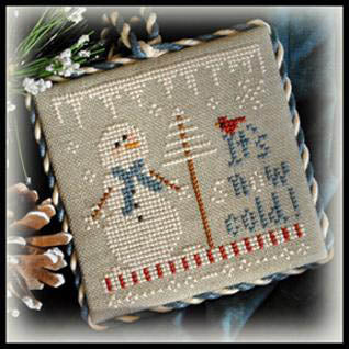 2012 Ornament 8 It's Snow Cold Pattern