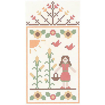 Fall Festival 2-Harvest Girl (w/thread) Pattern